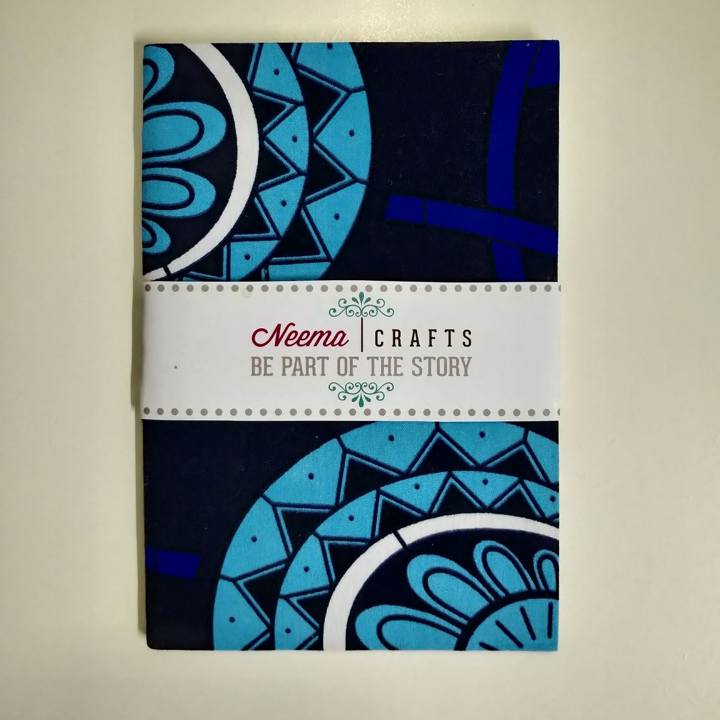 Handmade and Fair Trade Fabric-Bound Notebook - Various Designs
