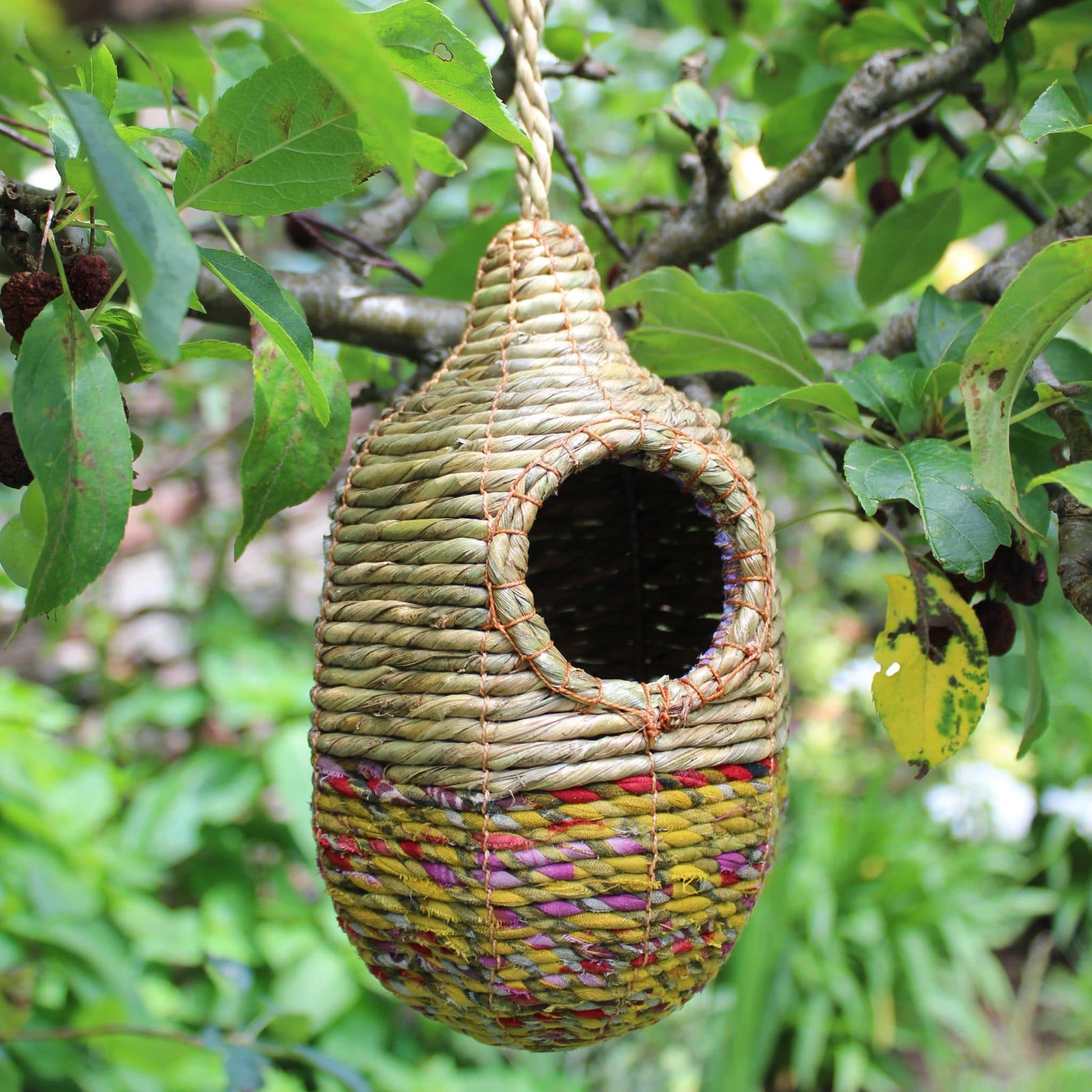 Handmade and Fair Trade Bird Nester - Sheshali - Fair Trade gift ideas for gardeners