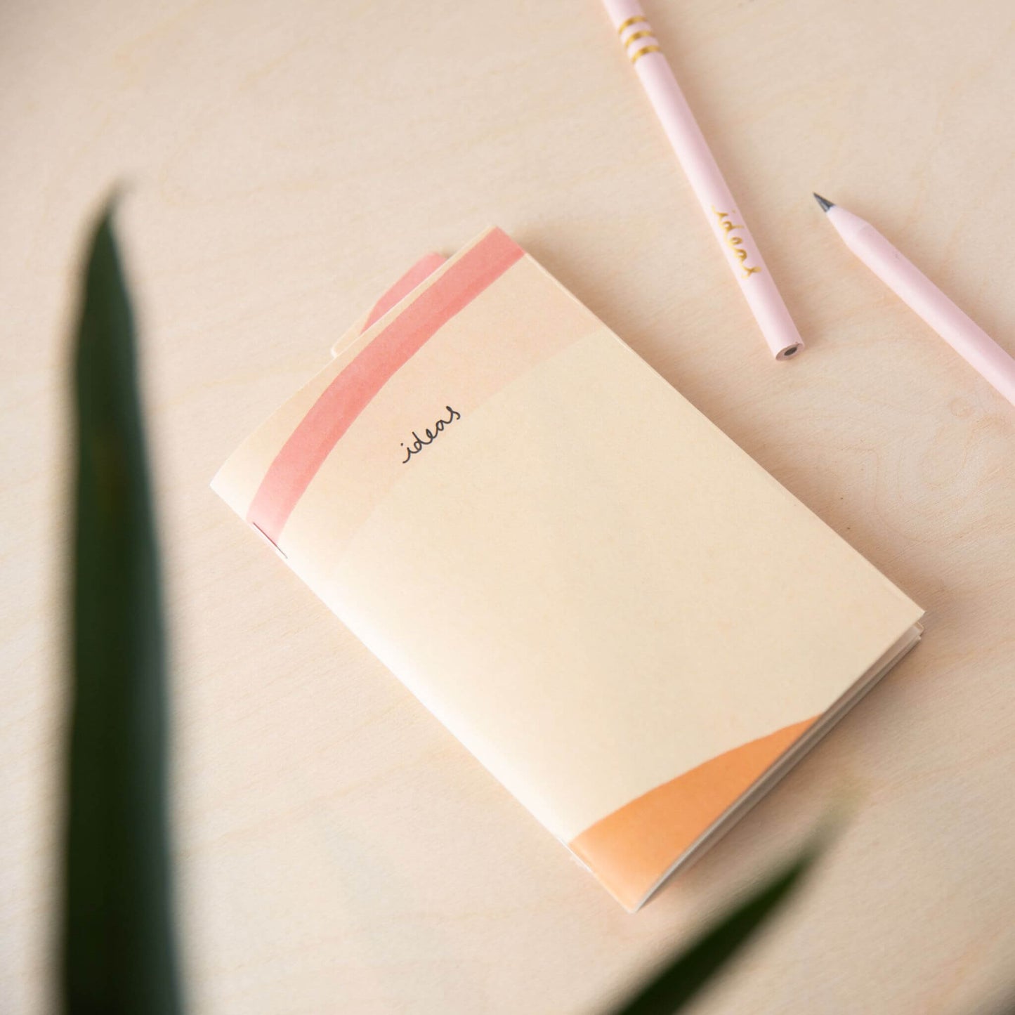 100% recycled notebook - cream