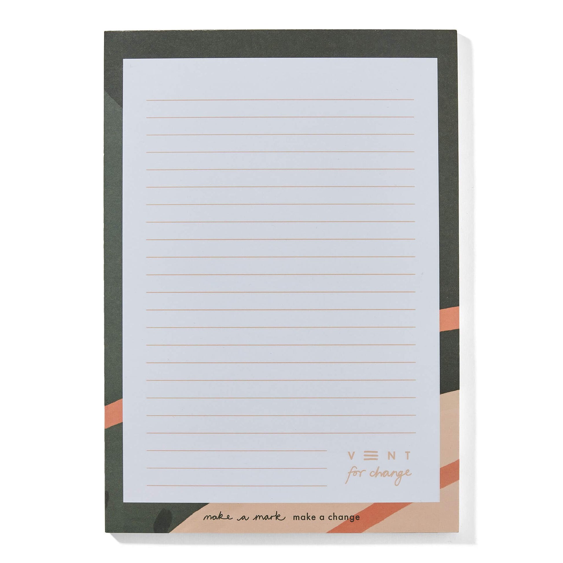 Ideas A5 Notepad  Recycled & Sustainable Stationery - green