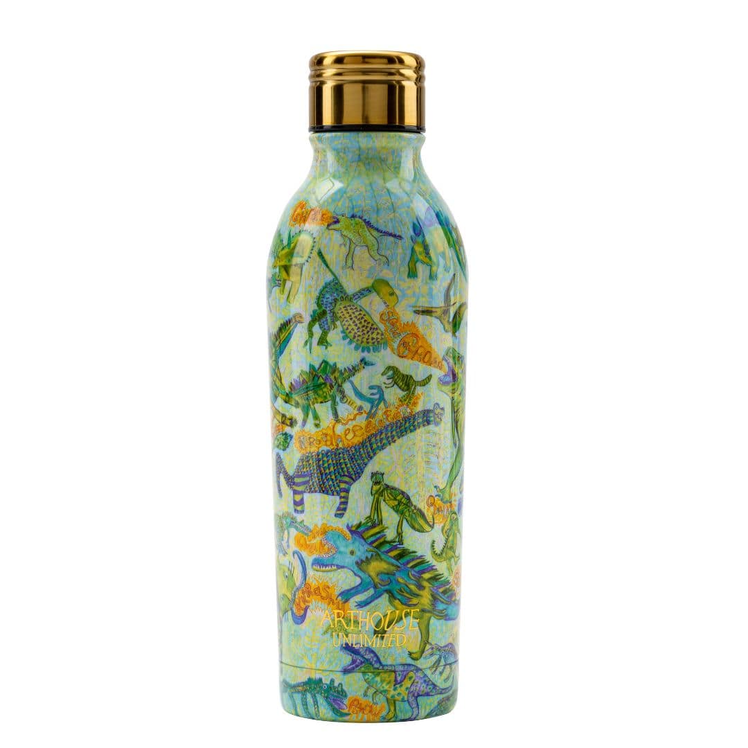 Insulated Water Bottle - Dinosaurs