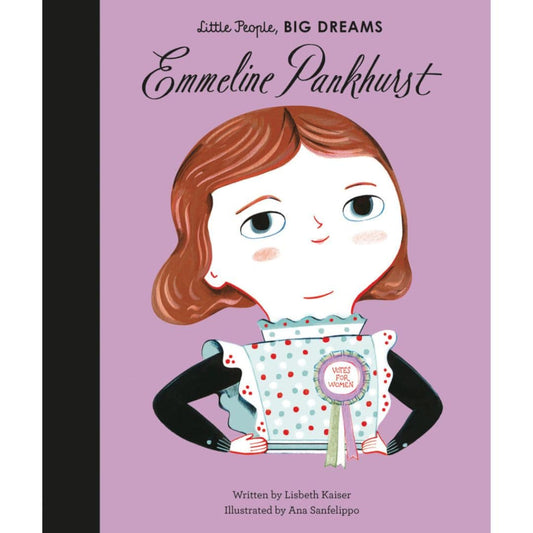 Little People, Big Dreams - Emmeline Pankhurst, book cover