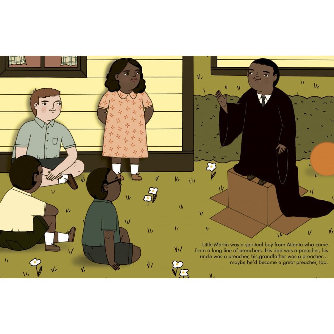 Little People, Big Dreams - Martin Luther King, inside book