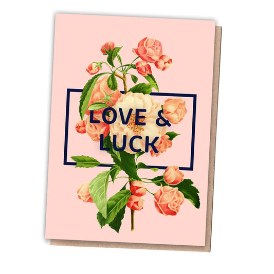 Love & Luck - Blank Recycled Card + Tree from 1 Tree Cards