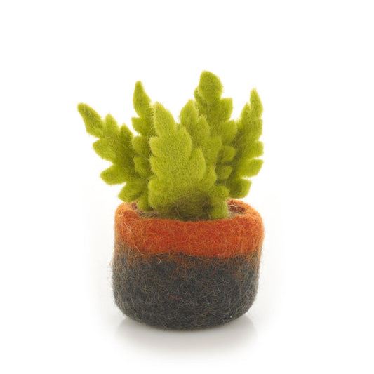 Miniature Ostrich Fern | Hand Felted & Fair Trade