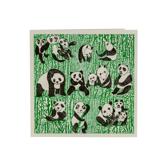 Panda Party recycled blank cards from ARTHOUSE Unlimited