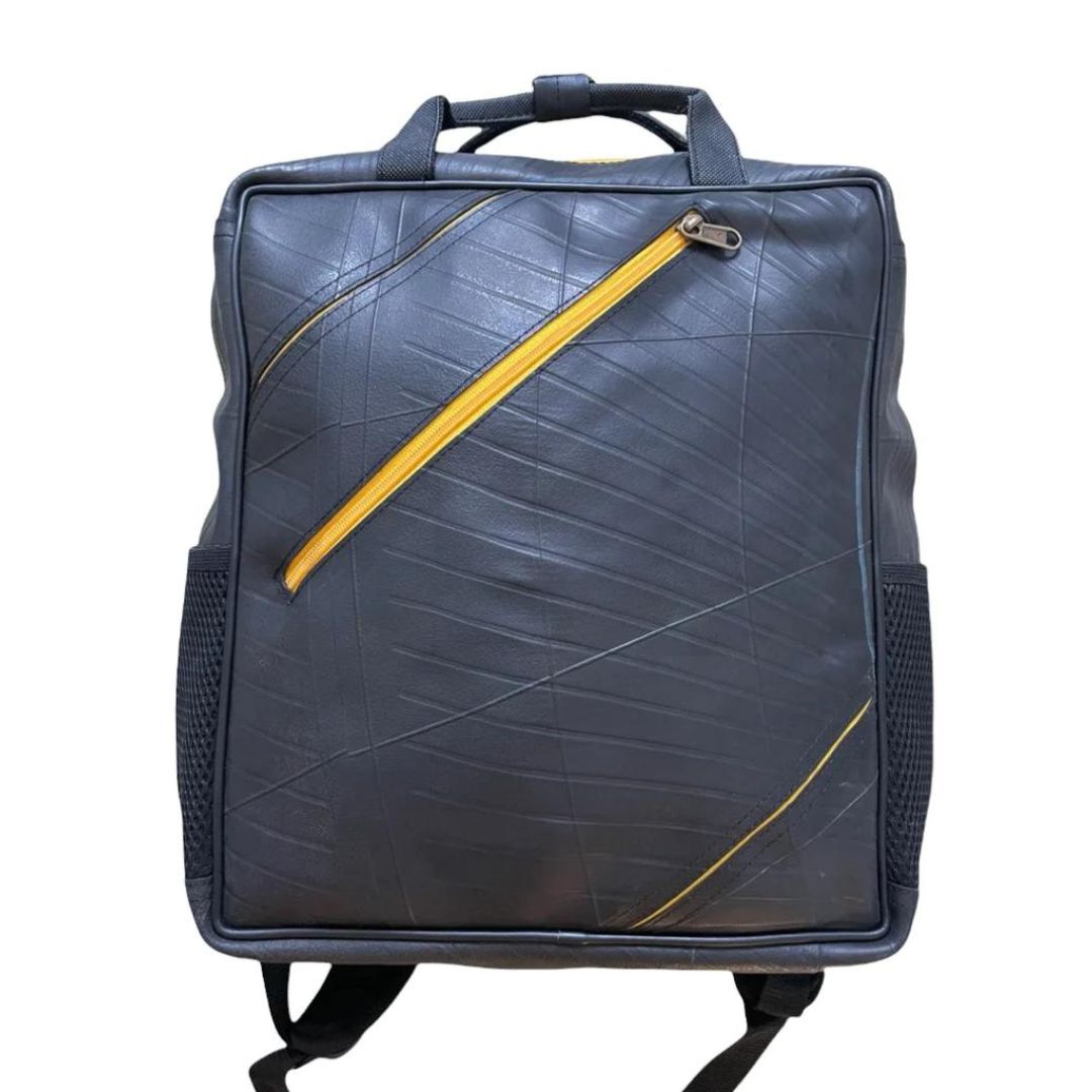 Portobello Backpack made from Recycled Materials - yellow