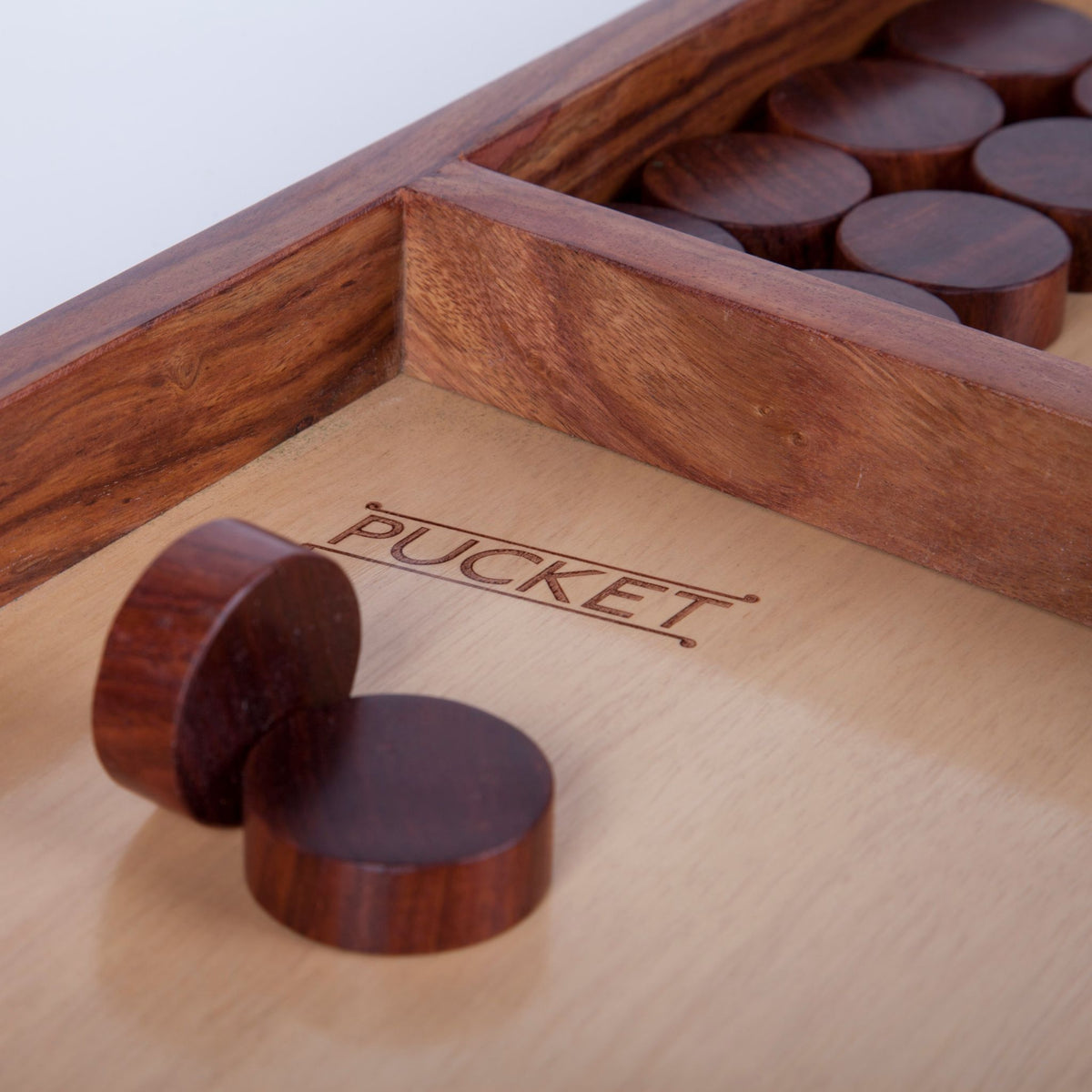 Pucket Game Table Pucket Game | Wooden Games from Good Things
