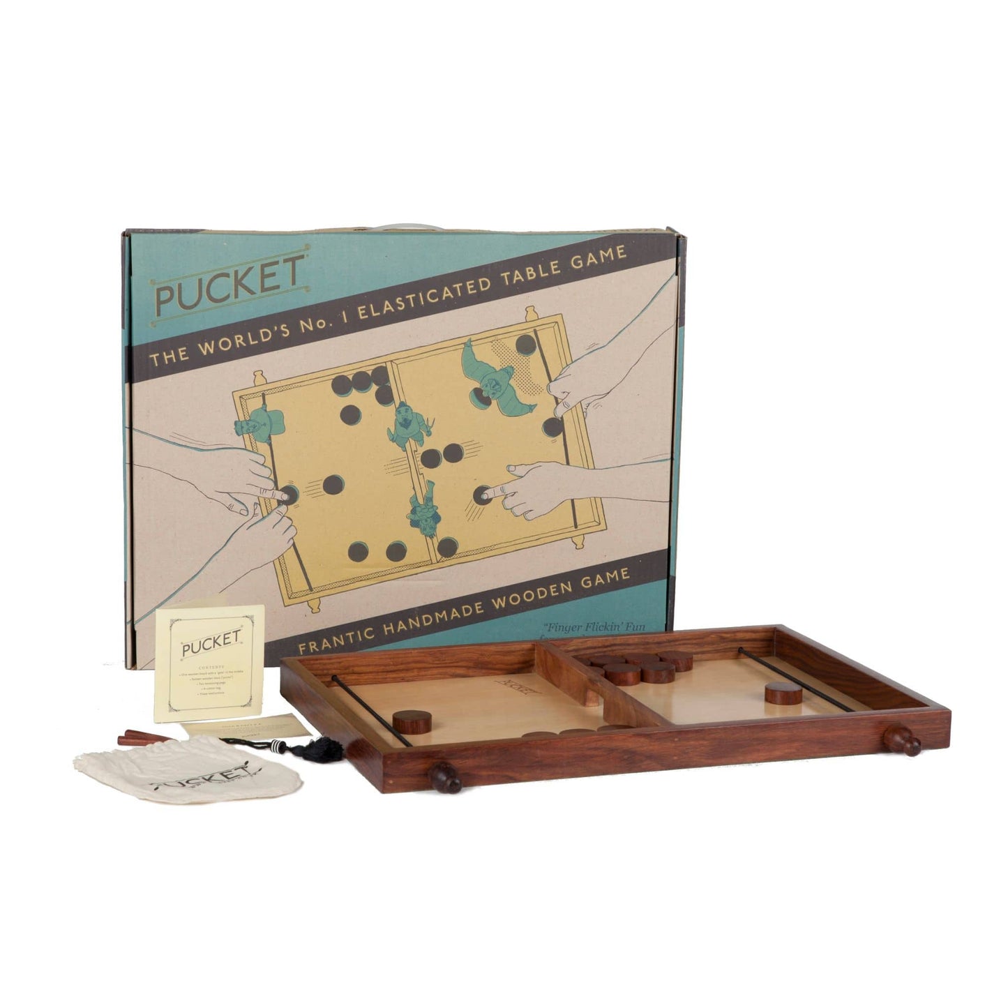 Pucket game - Pucket from ET Games - Fair Trade and handmade wooden game