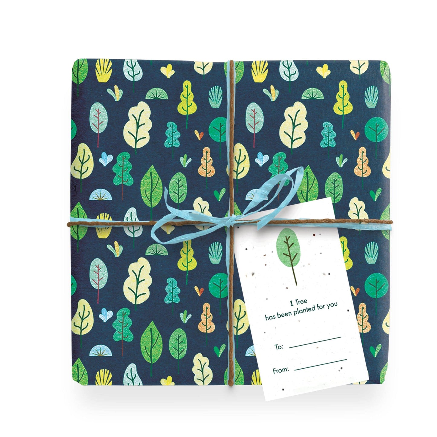 Recycled Wrapping Paper Pack - 10 Sheets + 10 Trees Planted  - trees