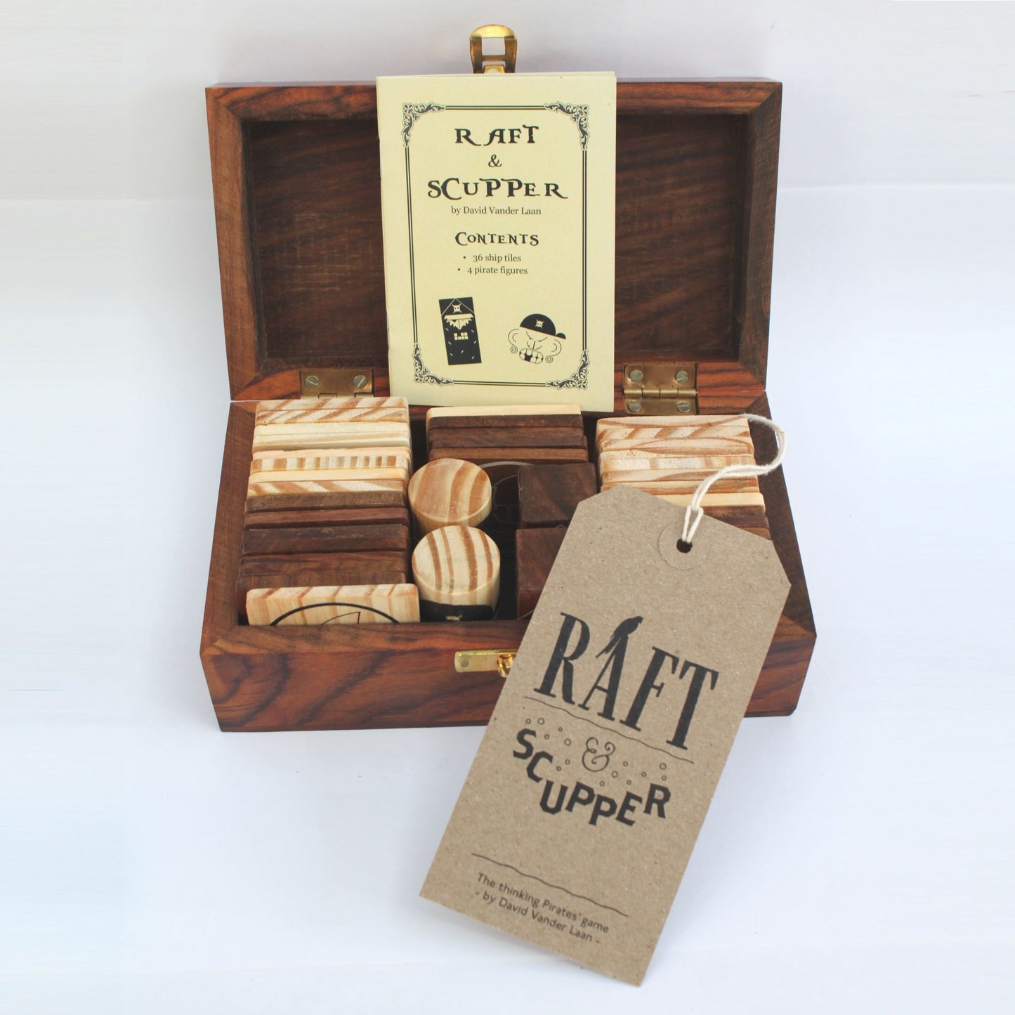 Raft and Scupper ethical wooden game from ET Games