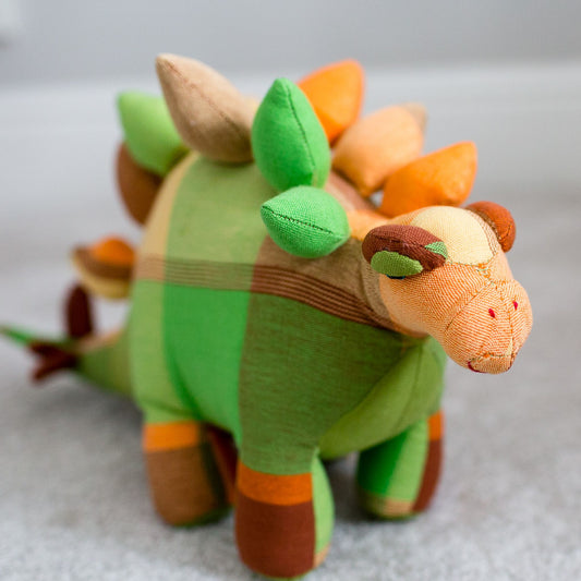 Stegosaurus Dinosaur Toy  Fair Trade and handmade toy