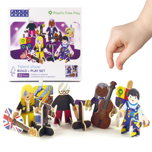 Playpress Talent Show Build and Play Set - plastic free toys