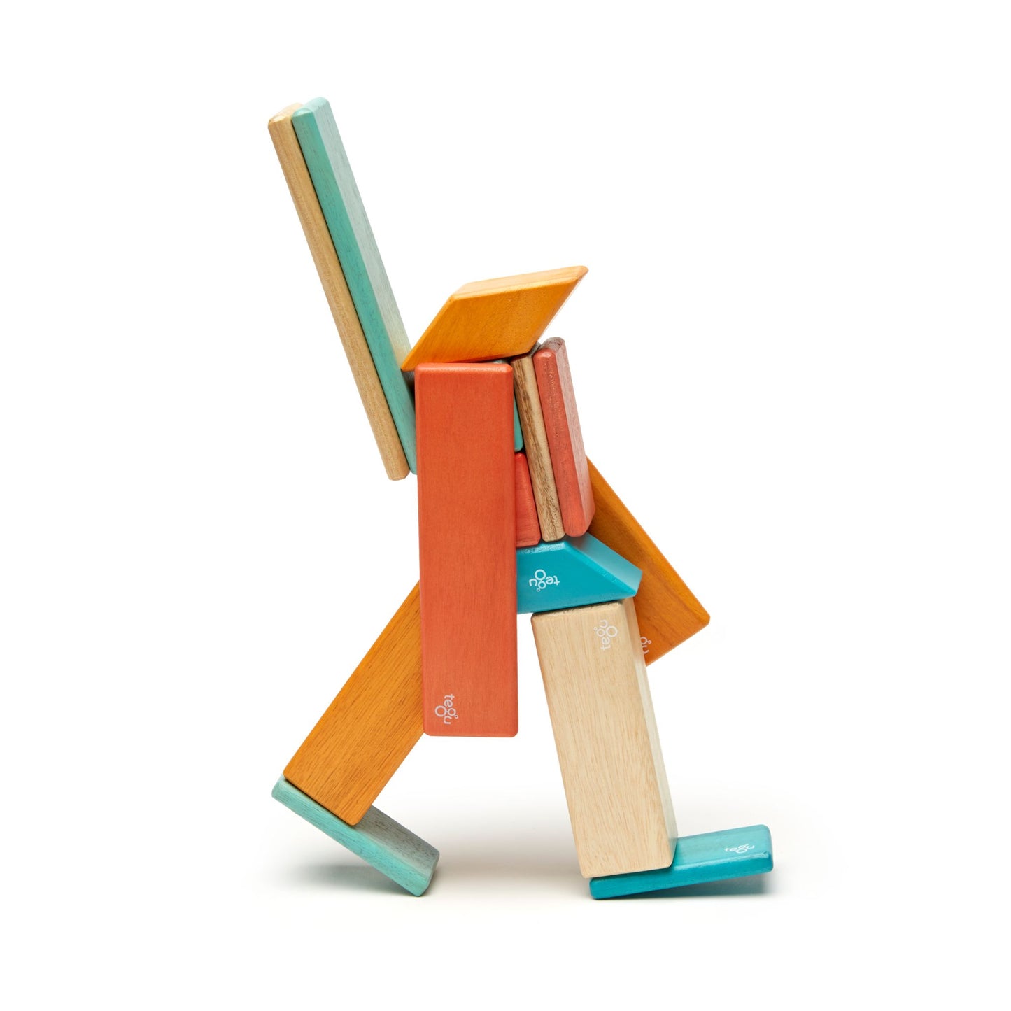 Tegu Blocks - 14-Piece Magnetic Wooden Blocks