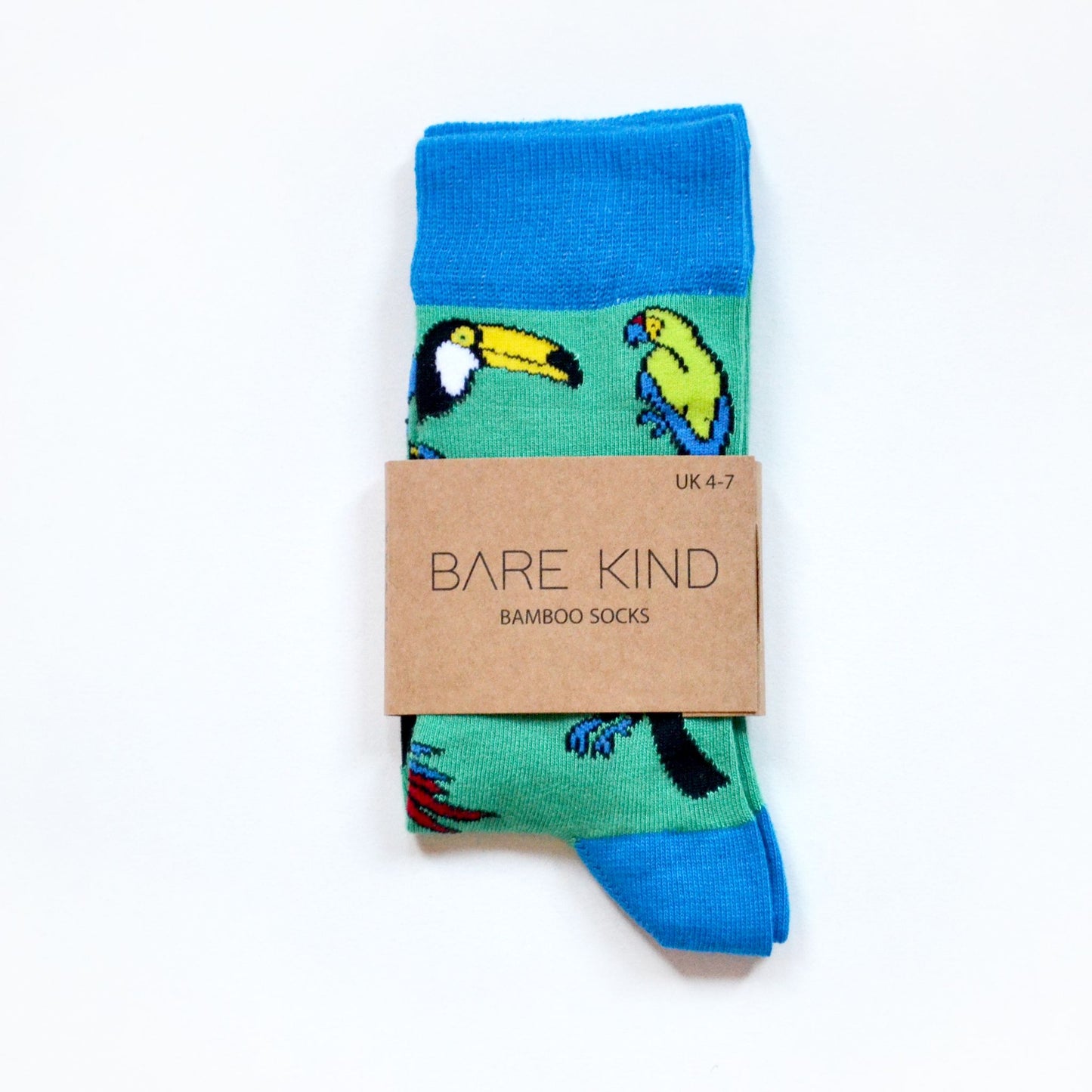 Toucan Socks Taking Care of Toucans - in recycled packaging