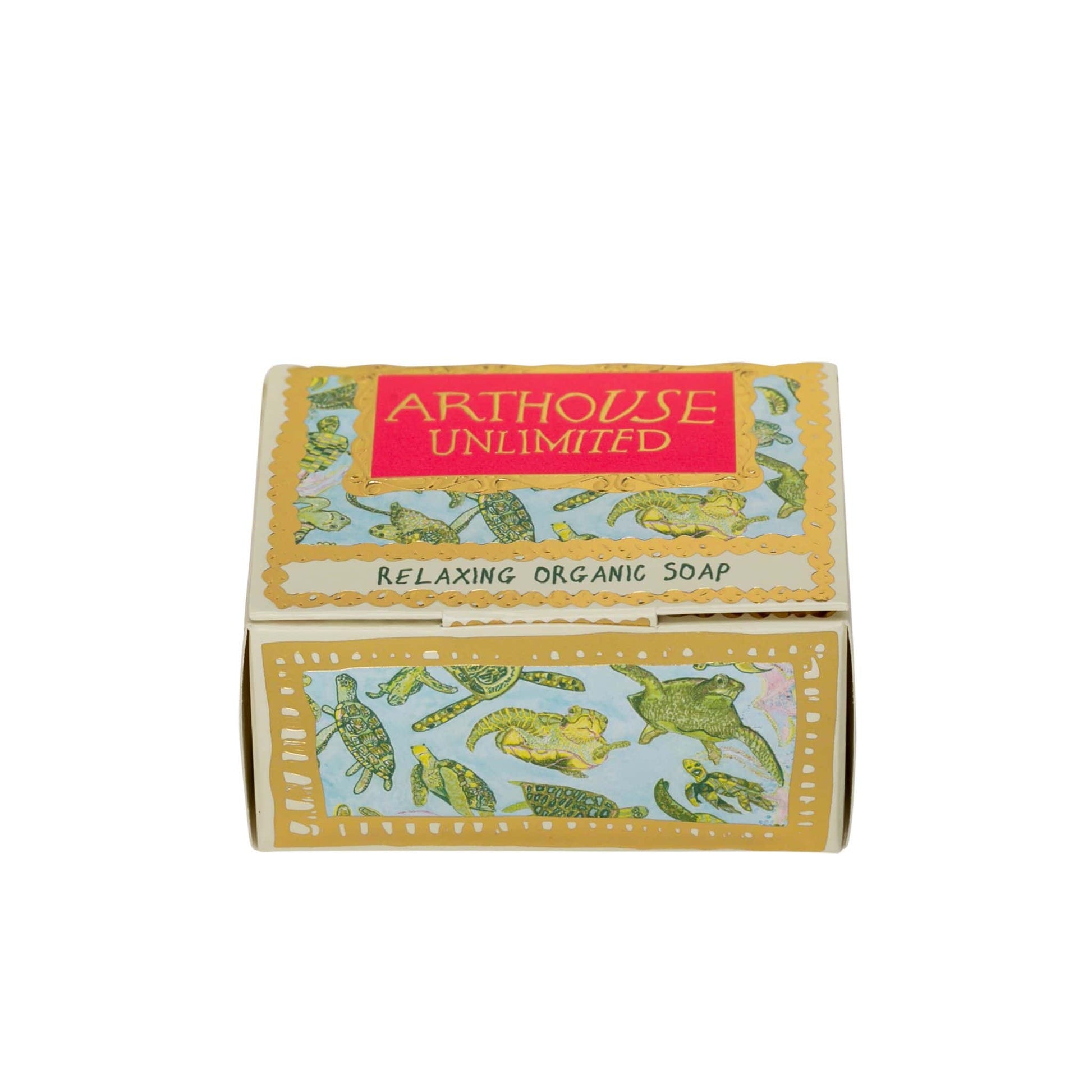 Turtles  Relaxing Organic and vegan Soap - front