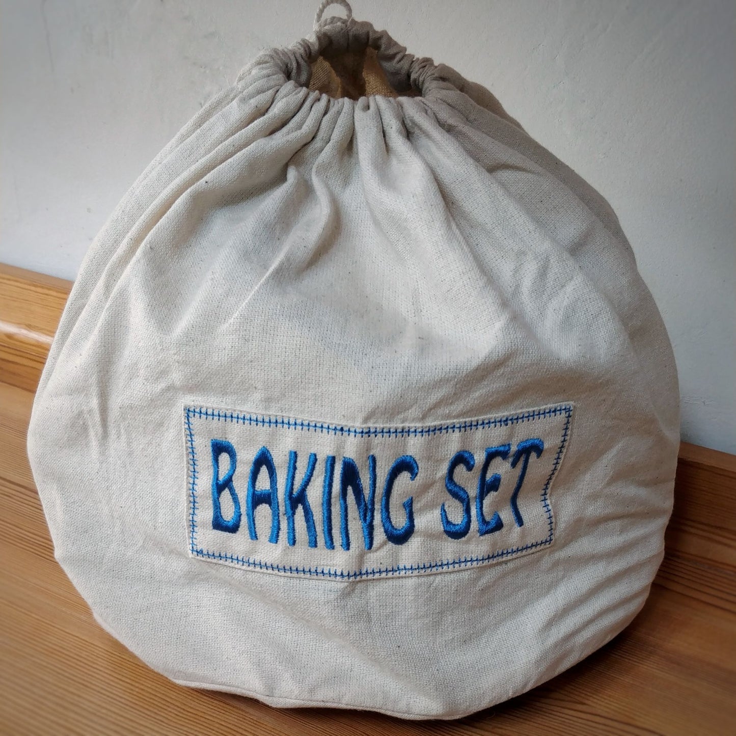 Toy Baking Set in Fair Trade Cotton in bag