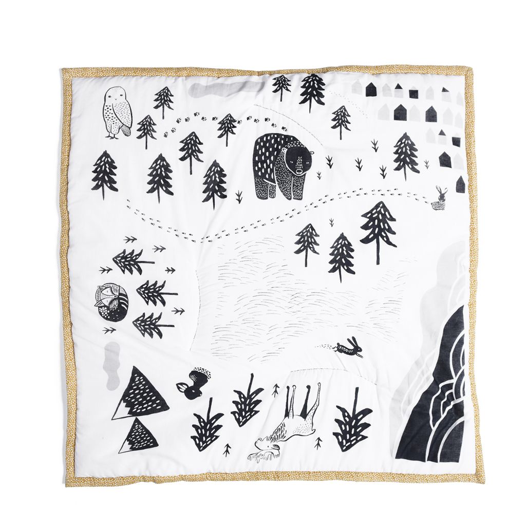 Wee Gallery Playmat - Explore in Organic Cotton