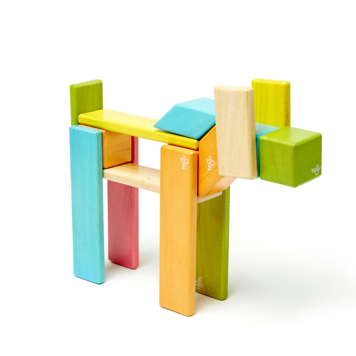 Tegu Blocks 24 Piece Wooden Building Blocks UK delivery