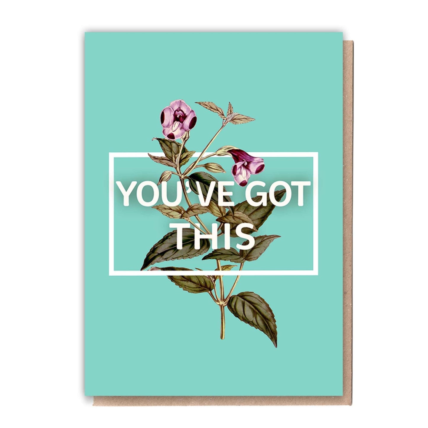 Mindful Moment Gift set - You've Got This recycled greetings card