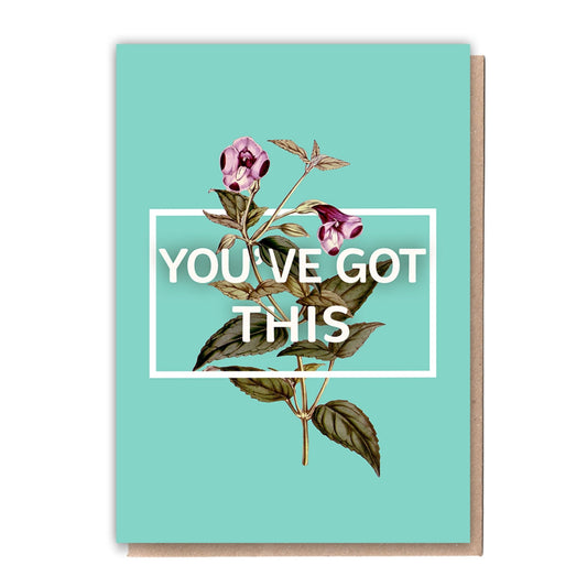 You've Got This - Recycled Card + Tree from 1 Tree Cards